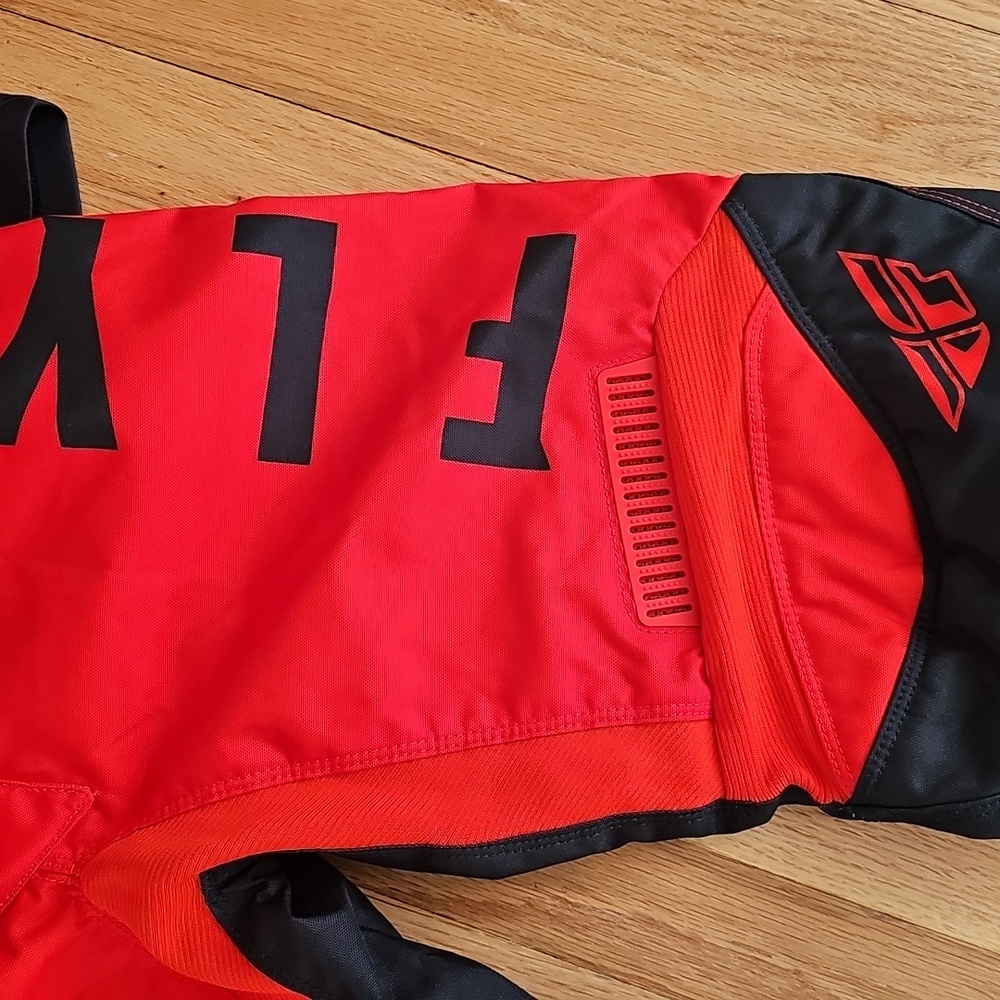 FLY Racing Men's Red and Black Racing Suit - Picture 3 of 5